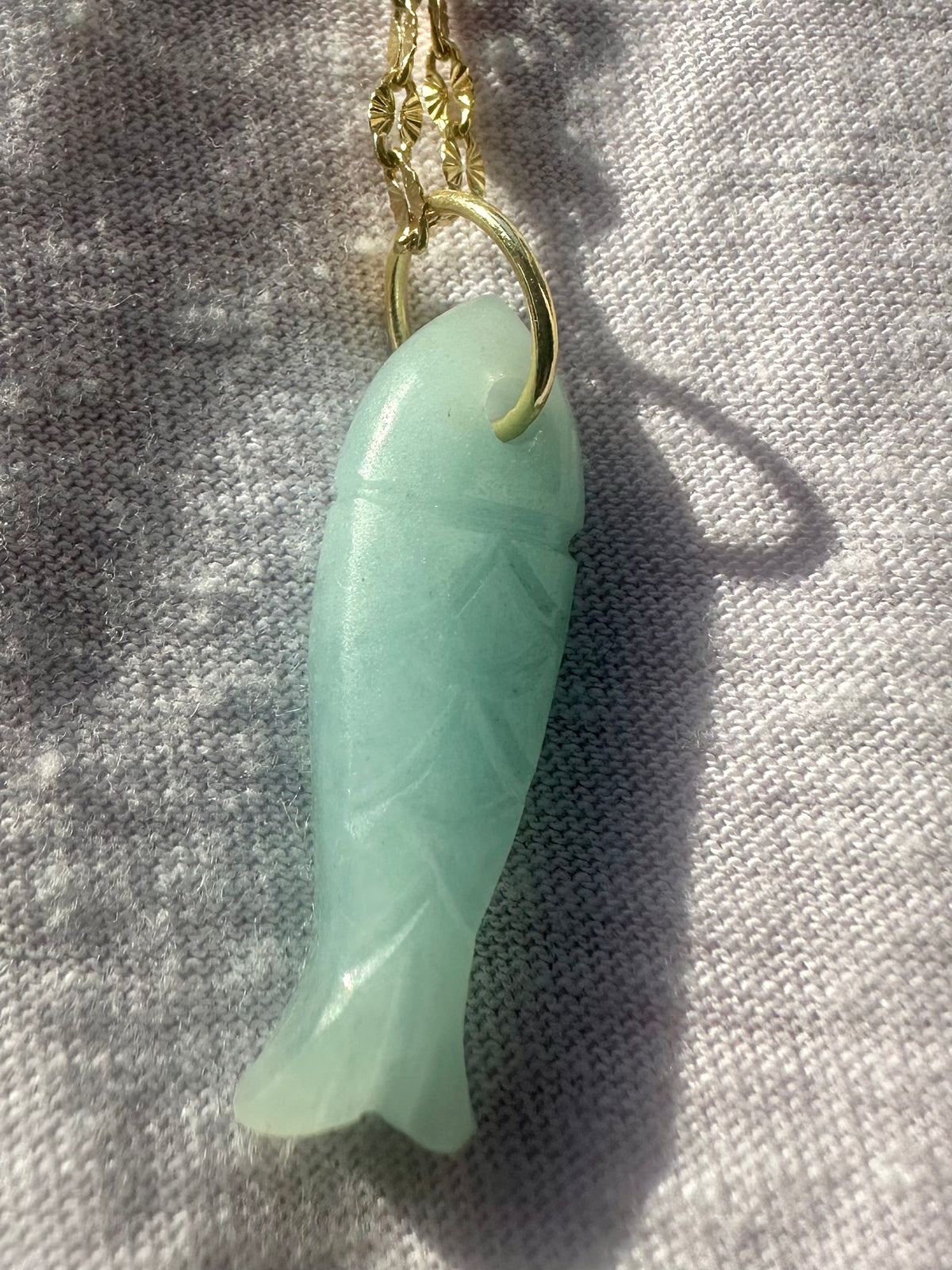 Catch the Light Fish Pendant