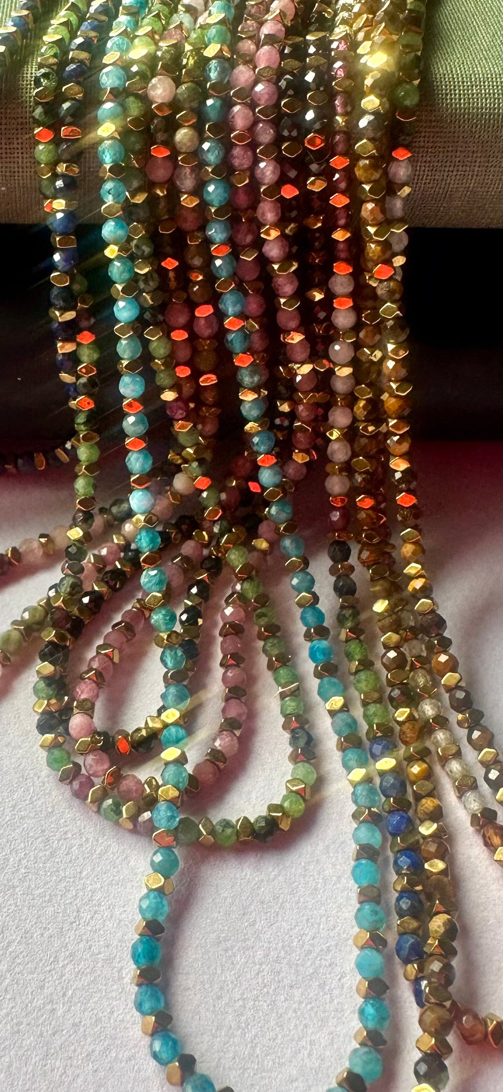 Aloka Whisper of Light Natural Stone Necklace