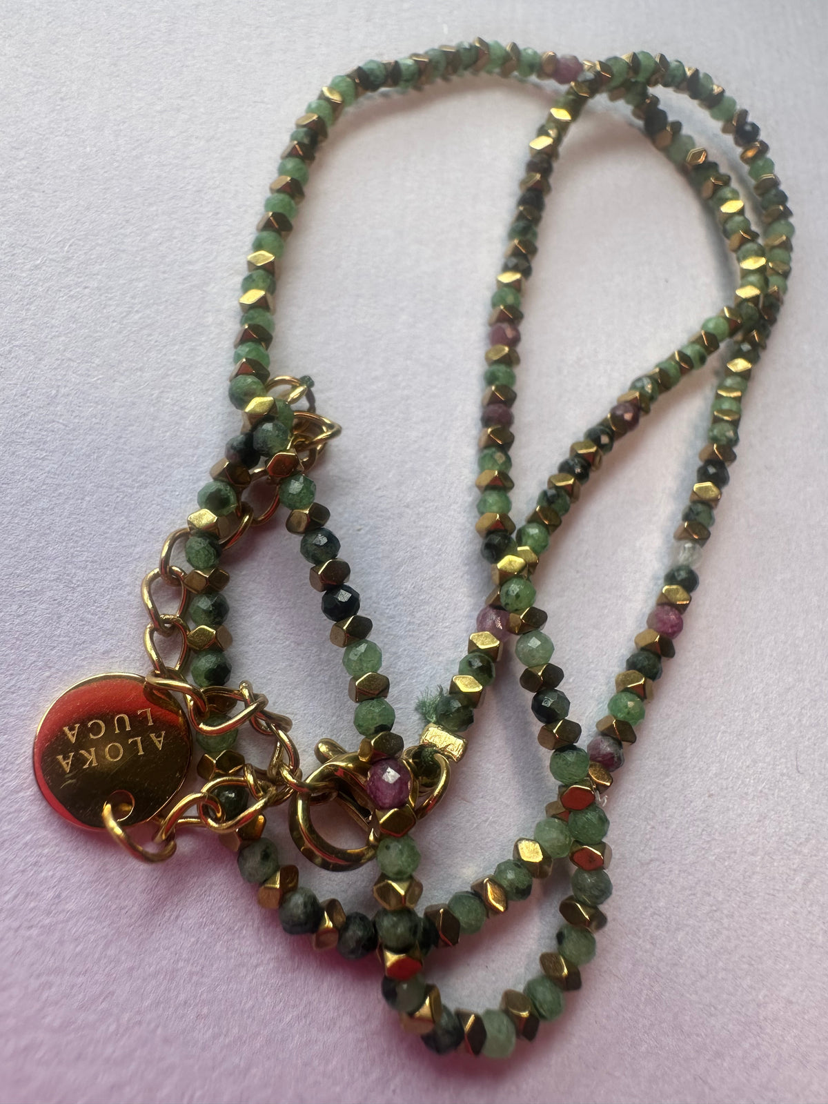 Aloka Whisper of Light Natural Stone Necklace