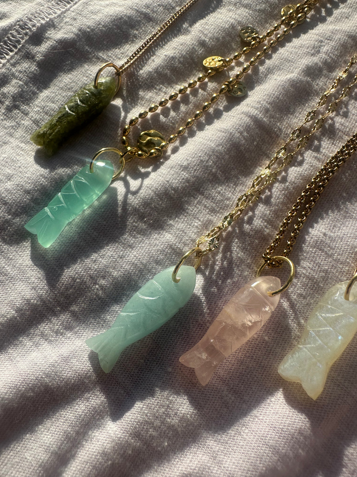 Catch the Light Fish Pendant