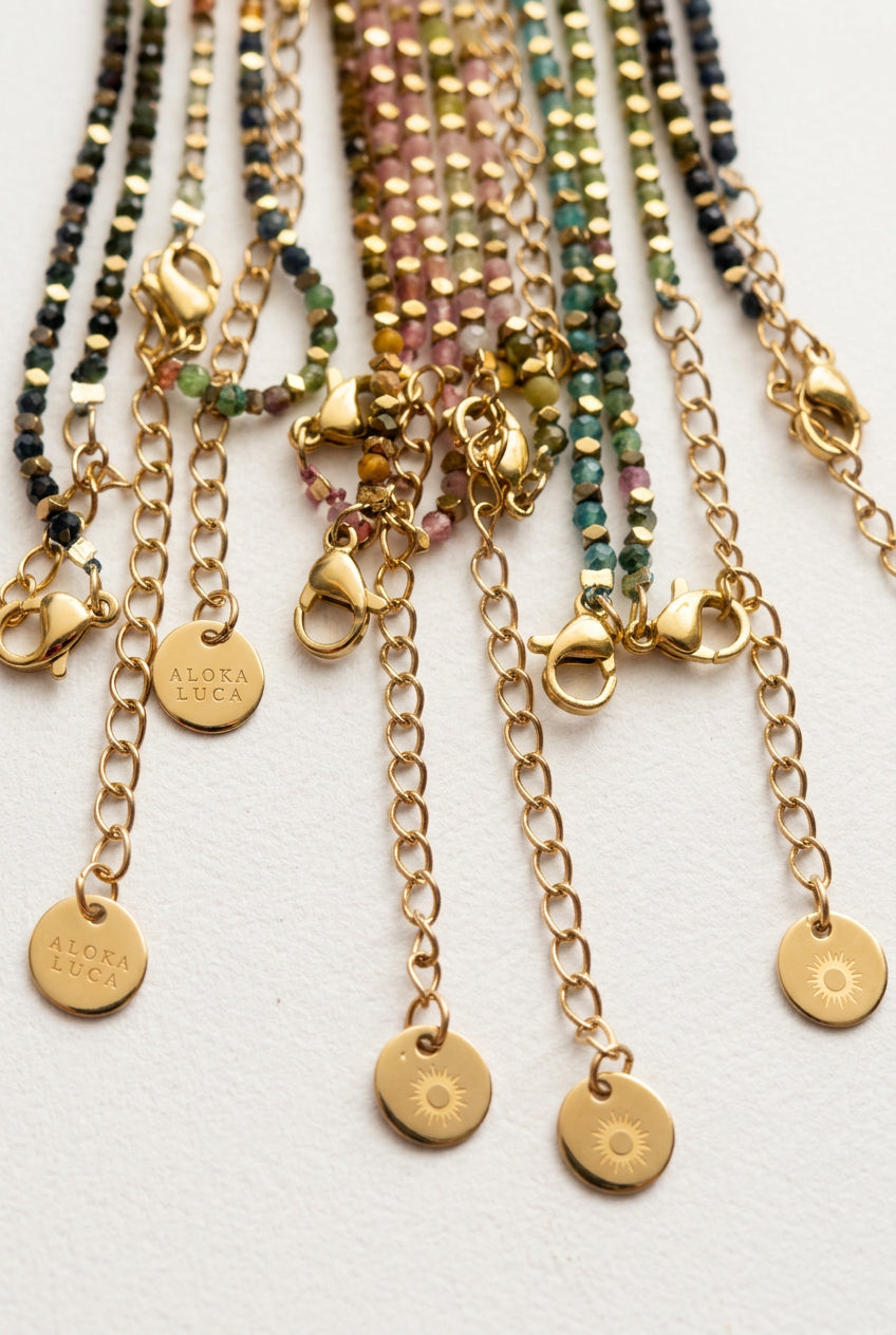 Aloka Whisper of Light Natural Stone Necklace