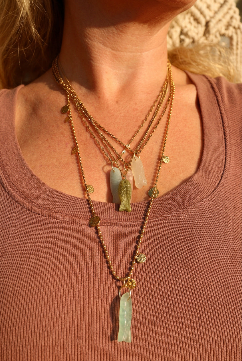 Catch the Light Fish Pendant