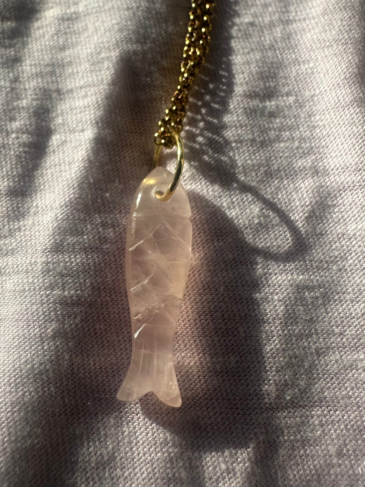 Catch the Light Fish Pendant