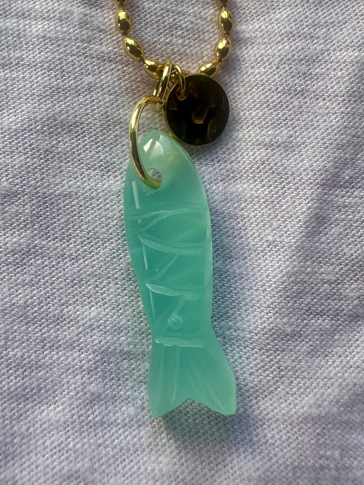 Catch the Light Fish Pendant