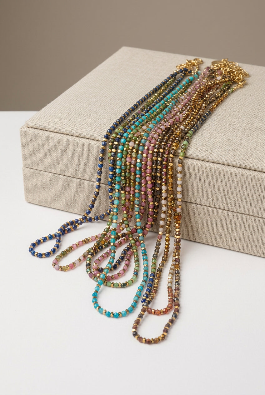 Aloka Whisper of Light Natural Stone Necklace