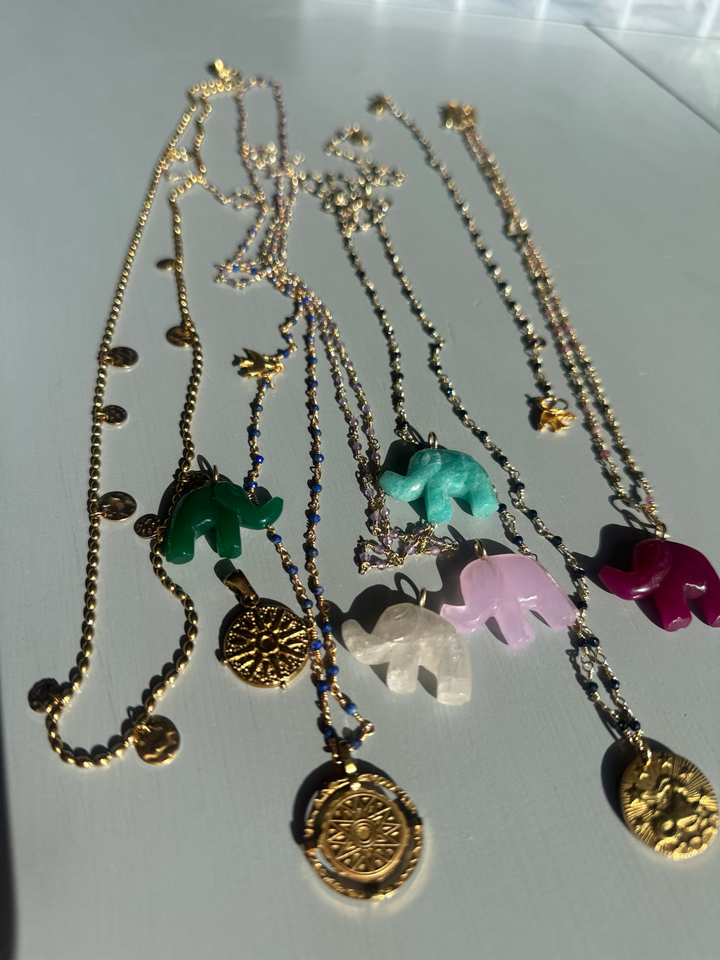 Aloka Remember Your Light Elephant Necklace