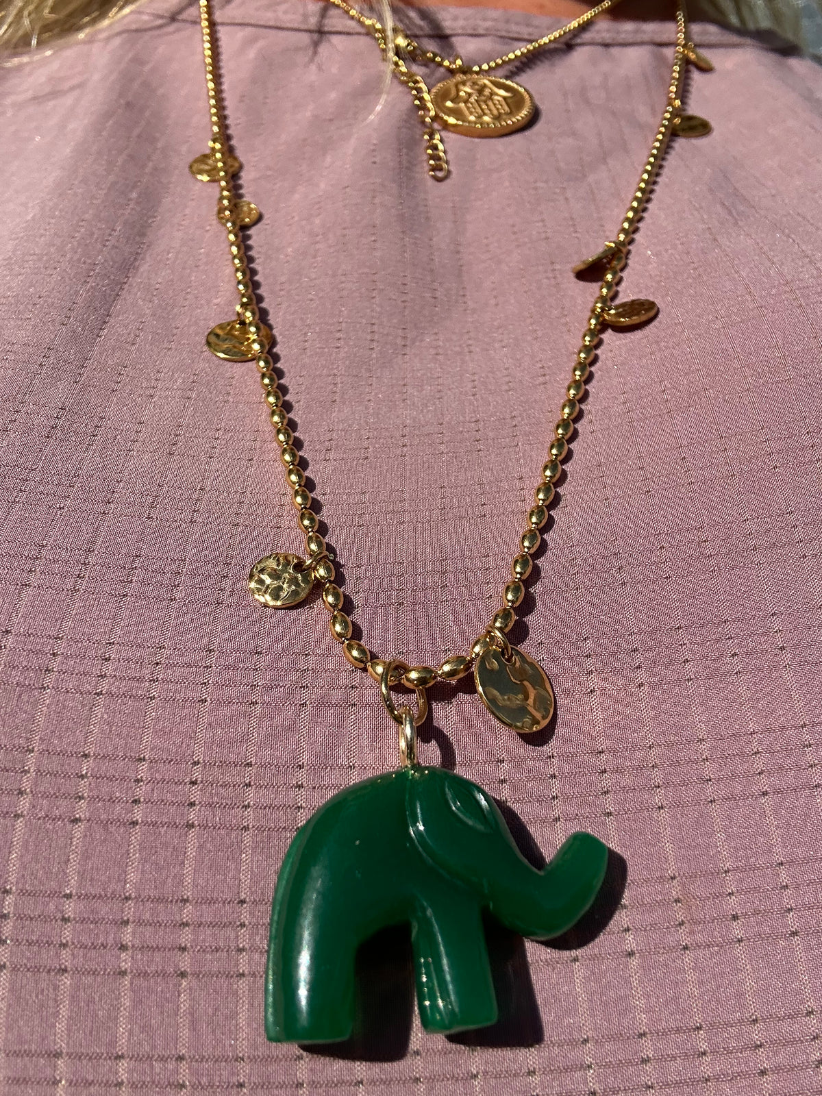 Aloka Remember Your Light Elephant Necklace