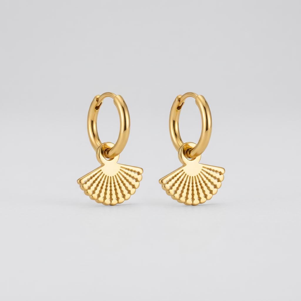 Aloka Radiance Fan Earrings