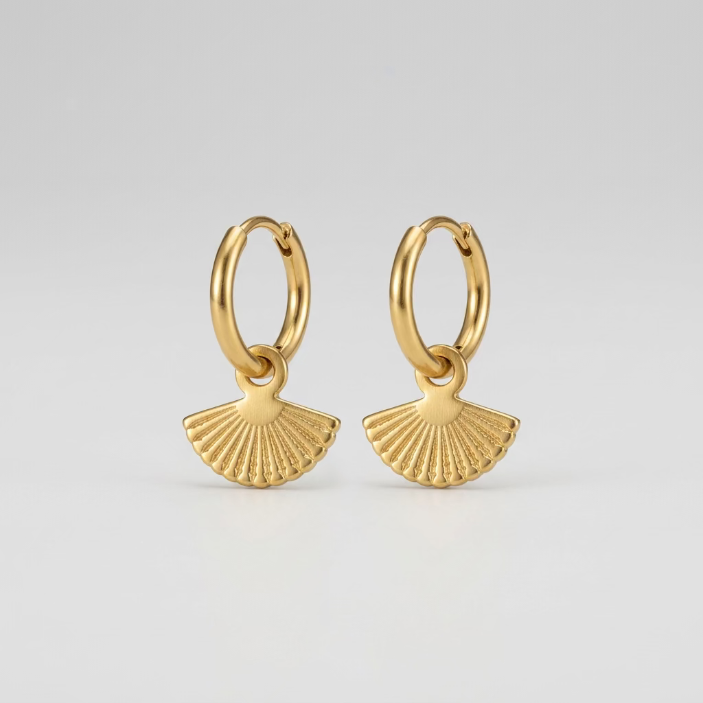 Aloka Radiance Fan Earrings