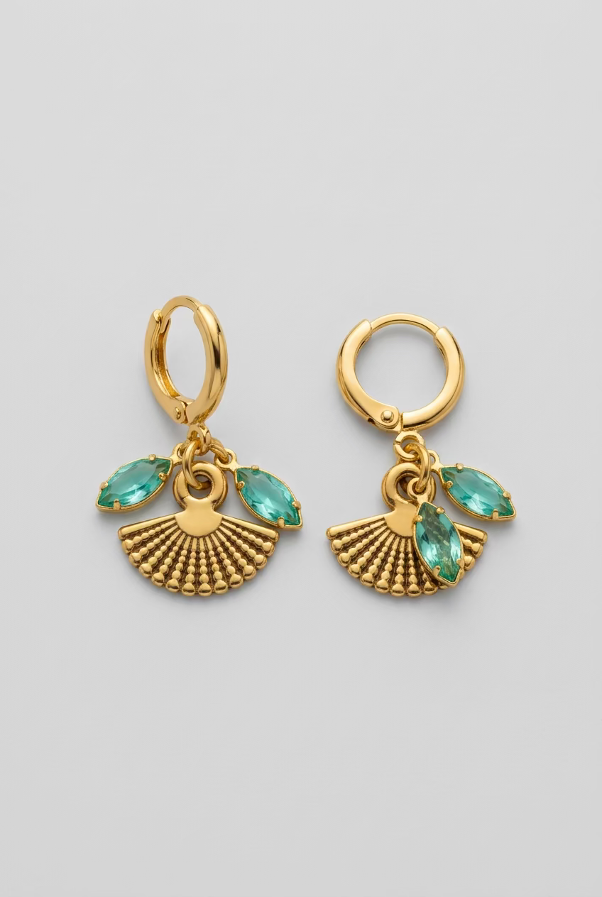 Aloka Radiance Fan Earrings