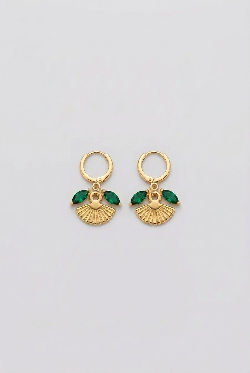 Aloka Radiance Fan Earrings
