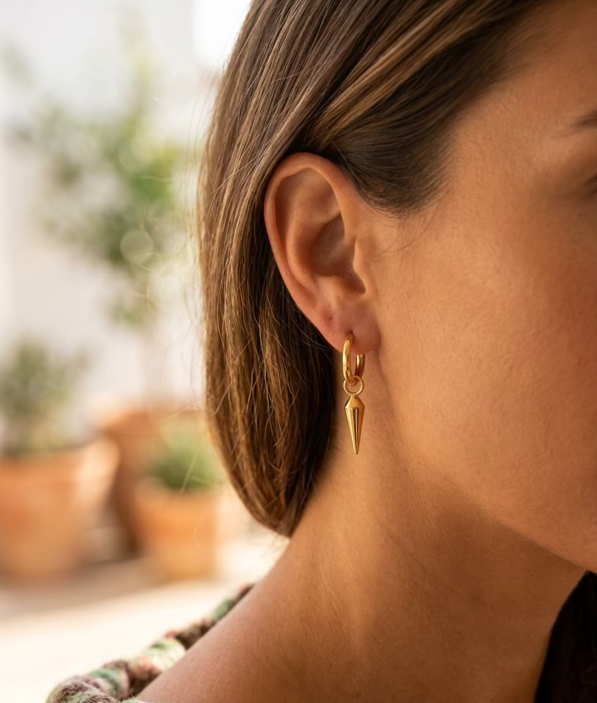 Aloka Power Spike Earrings