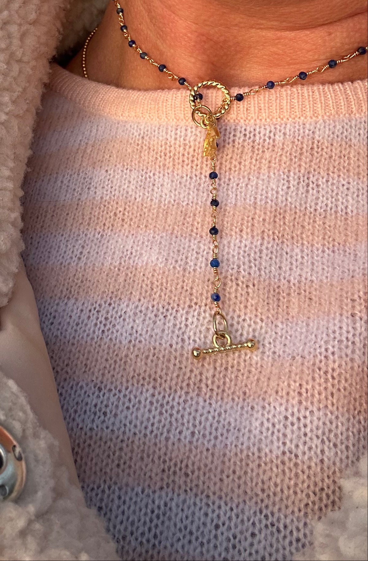 Aloka Freedom — Beaded Bird Necklace