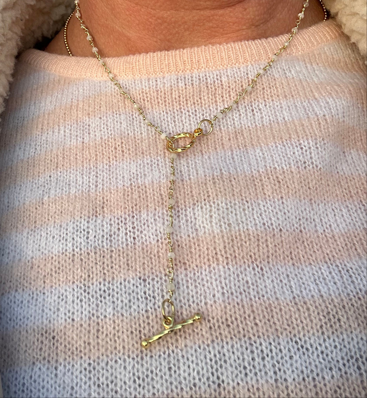 Aloka Freedom — Beaded Bird Necklace