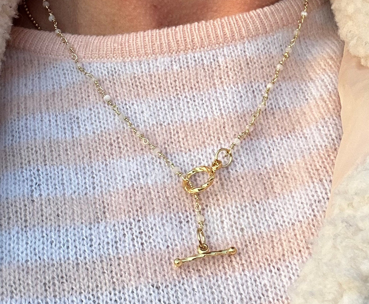 Aloka Freedom — Beaded Bird Necklace