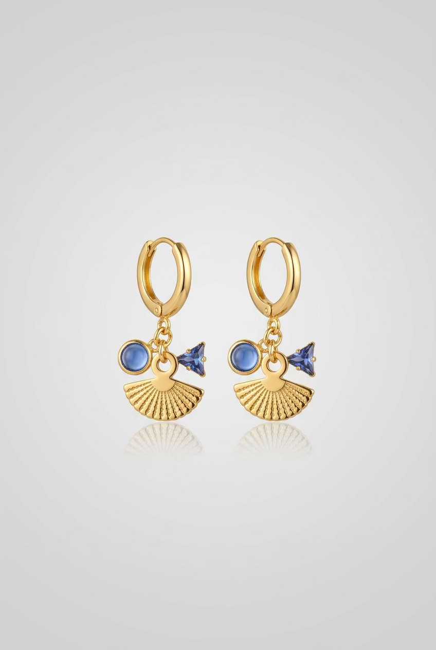 Aloka Radiance Fan Earrings