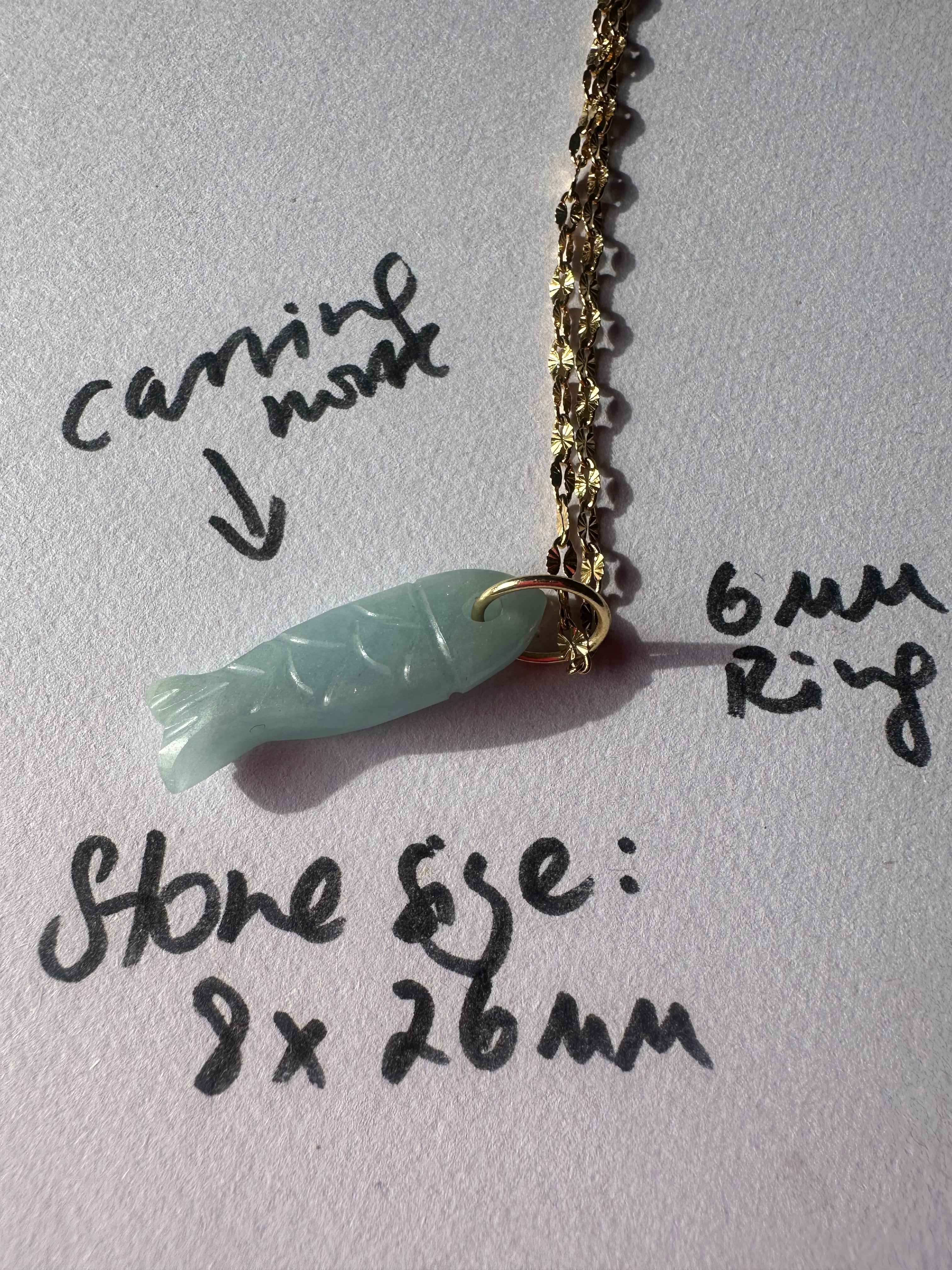 Catch the Light Fish Pendant